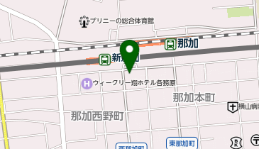 螢雪ゼミナール螢雪パーソナル那加校の地図画像