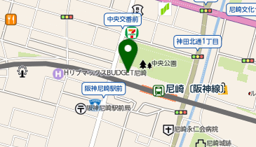 靴のヒラキアマスタアマセン店の地図画像