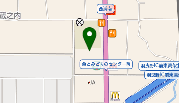 羽曳野市役所 教育研究所の地図画像