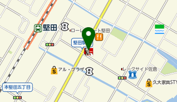 ピザハット堅田店の地図画像