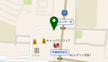 パレットイオンフードスタイル神戸学園の地図画像