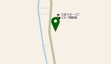 花山乃湯三田ゴルフセンターの地図画像
