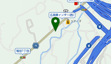 洋菓子カスターニャ福田本店の地図画像