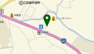 江田島市役所 江田島市灘尾記念文庫の地図画像