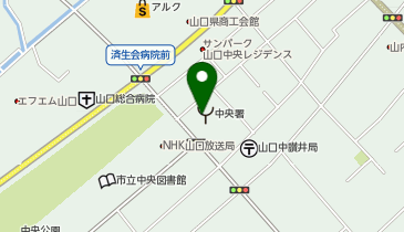 山口市消防本部 予防課 査察担当の地図画像