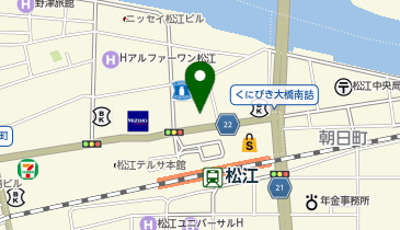 三井住友海上エイジェンシー・サービス株式会社松江支店の地図画像