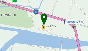 エースワン愛南店の地図画像
