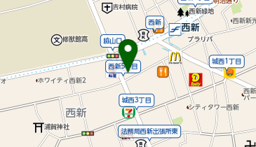 スリランカにしじんの地図画像