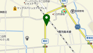 居食屋天の地図画像