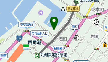 サンキュードラッグ門司港海峡プラザ店の地図画像