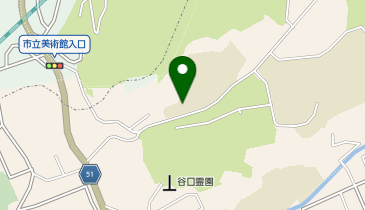 福岡県立北九州視覚特別支援学校職員室の地図画像