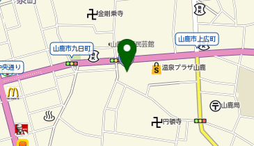 脱毛専門サロンBLOSSOM山鹿店の地図画像