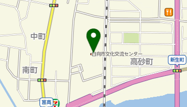 日向市役所 総合政策部 人権・同和行政推進室の地図画像