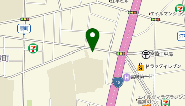 B&rsquo;MOREspa&colorの地図画像