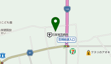 アキレア薬局の地図画像