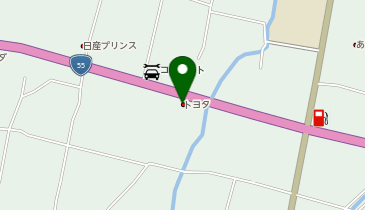 高知トヨタ株式会社空港店の地図画像