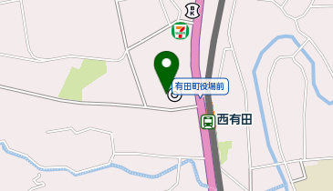 有田町役場本庁まちづくり課・ふるさと納税の地図画像