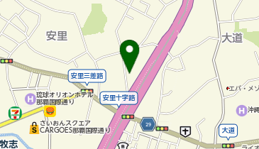 Dアカデミー沖縄那覇校の地図画像