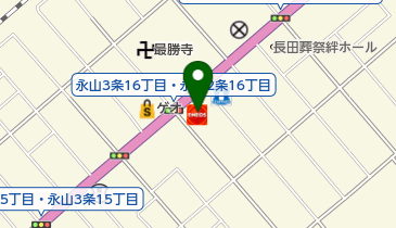 永山通りSS / 朝日工業(株)の地図画像