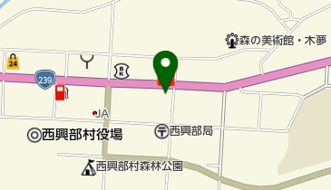 西興部SS / 田尾商店の地図画像