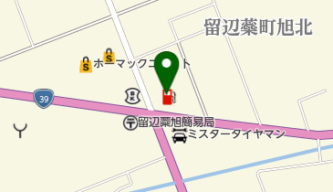 留辺蘂SS / 鍵谷商事(株)の地図画像