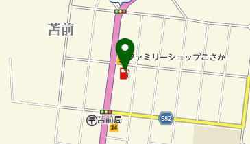 苫前SS / (有)猪股石油店の地図画像