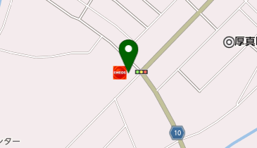 厚真SS / (株)中川商店の地図画像