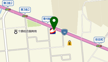 帯広東 / 北協石油(株)の地図画像