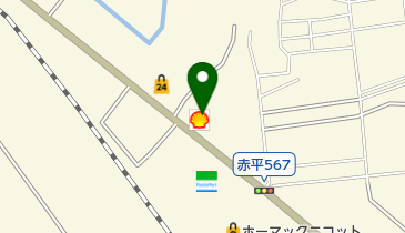 赤平SS / 西出興業(株)の地図画像