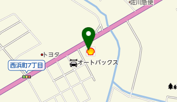 根室西浜SS / 北海シェル石油(株)の地図画像