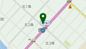 羽幌SS / 伊藤忠エネクスホームライフ北海道(株)の地図画像