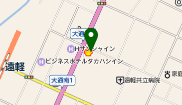 遠軽大通SS / 遠軽石油販売(株)の地図画像