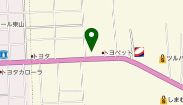 東山SS / 永井石油(株)の地図画像