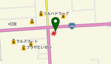 オホーツクロードSS / 斜里アポロ石油(株)の地図画像