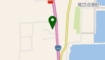 尾岱沼SS / 野付アポロ石油(株)の地図画像