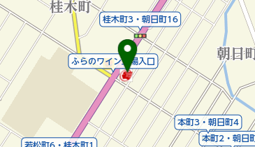 富良野SS / 中央アポロ石油(株)の地図画像