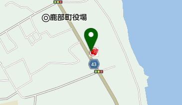 鹿部SS / (有)角十松川商店の地図画像