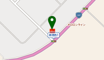 石狩新港卸センター / 北海道エネルギー(株)の地図画像