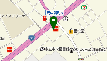苫小牧SS / 岩倉商事(株)の地図画像