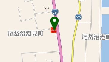 尾岱沼SS / (有)野付石油商会の地図画像