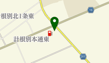 【ホクレンSS】計根別SS / JA計根別の地図画像