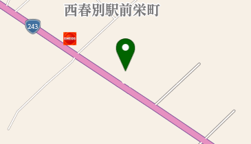 【ホクレンSS】西春別SS / JA道東あさひの地図画像