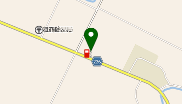 【ホクレンSS】舞鶴SS / JAながぬまの地図画像