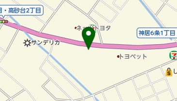 旭川トヨペット商事(株)の地図画像