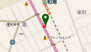 【ホクレンSS】和寒セルフSS / JA北ひびきの地図画像