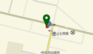 【ホクレンSS】上士別SS / JA北ひびきの地図画像