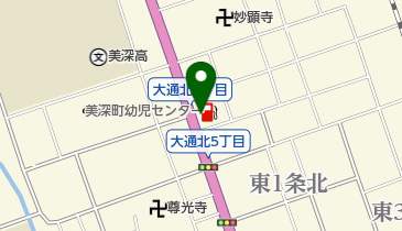 【ホクレンSS】美深セルフSS / JA北はるかの地図画像
