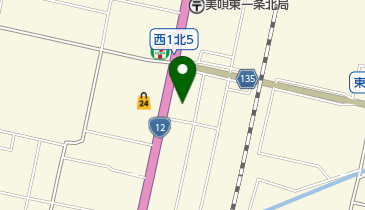 美唄給油所 / (株)丸平石油の地図画像