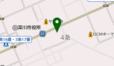 深川給油所 / 石狩石油(株)の地図画像