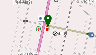 CLOVER砂川給油所 / (株)アサヒ商会の地図画像